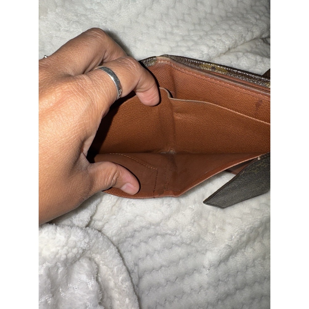 Louis Vuitton Elise Trifold Monogram Compact Wallet Authentic Vintage - Picture 15 of 16